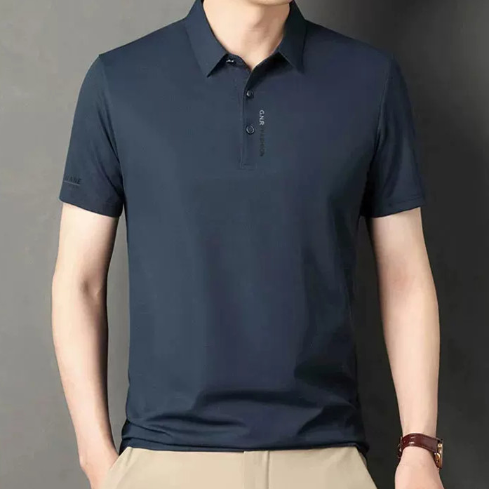 男士冰絲POLO衫